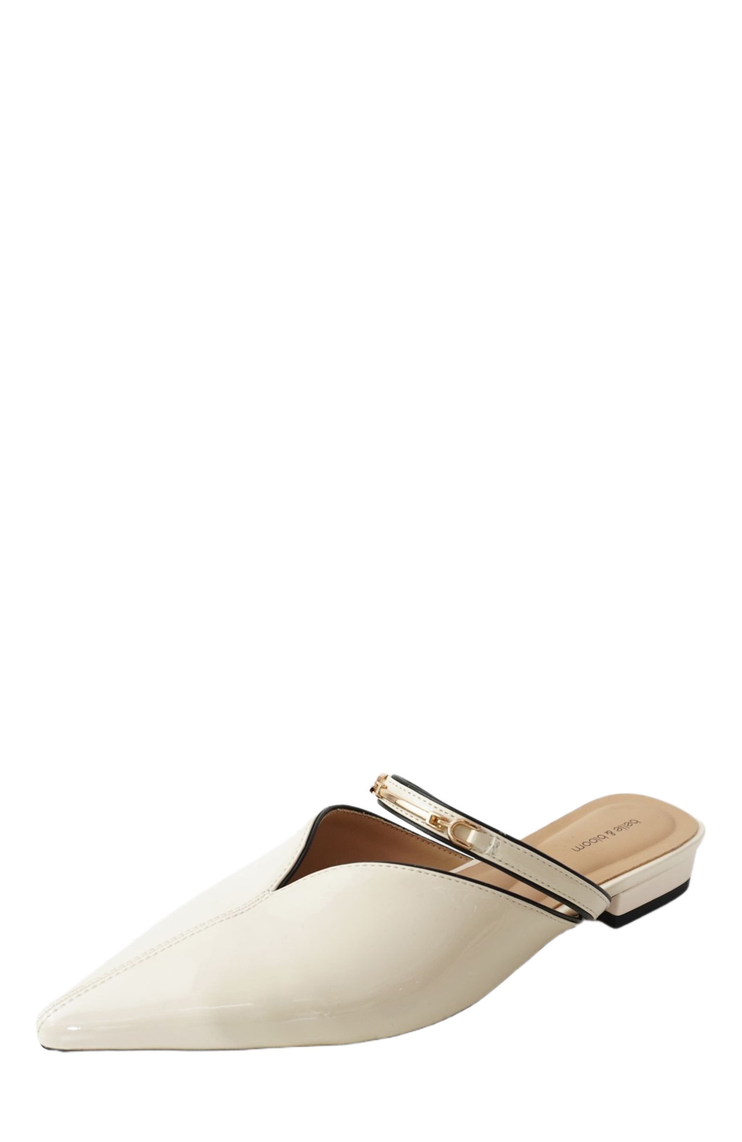 Belle & Bloom Magic Hour Ballet Slide, Alternate, color, White