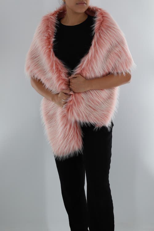 La Fiorentina Faux Fur Wrap