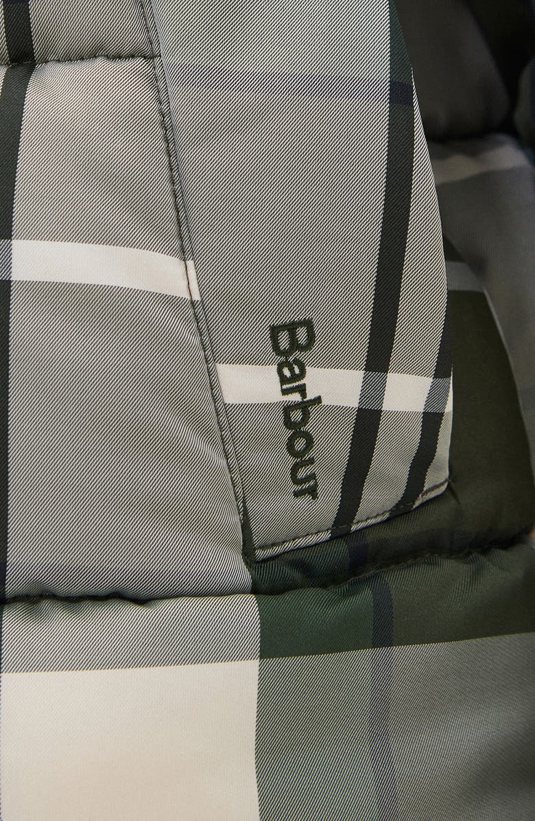 Barbour Germaine Tartan Quilted Puffer Jacket, Alternate, color, 