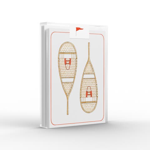 Snow Shoes Weekender Society Greeting Card Pack Set (8 ct.)