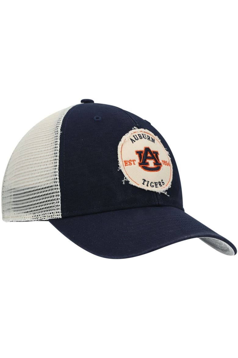 Men's '47 Navy Auburn Tigers Howell MVP Trucker Snapback Hat, Alternate, color, Navy