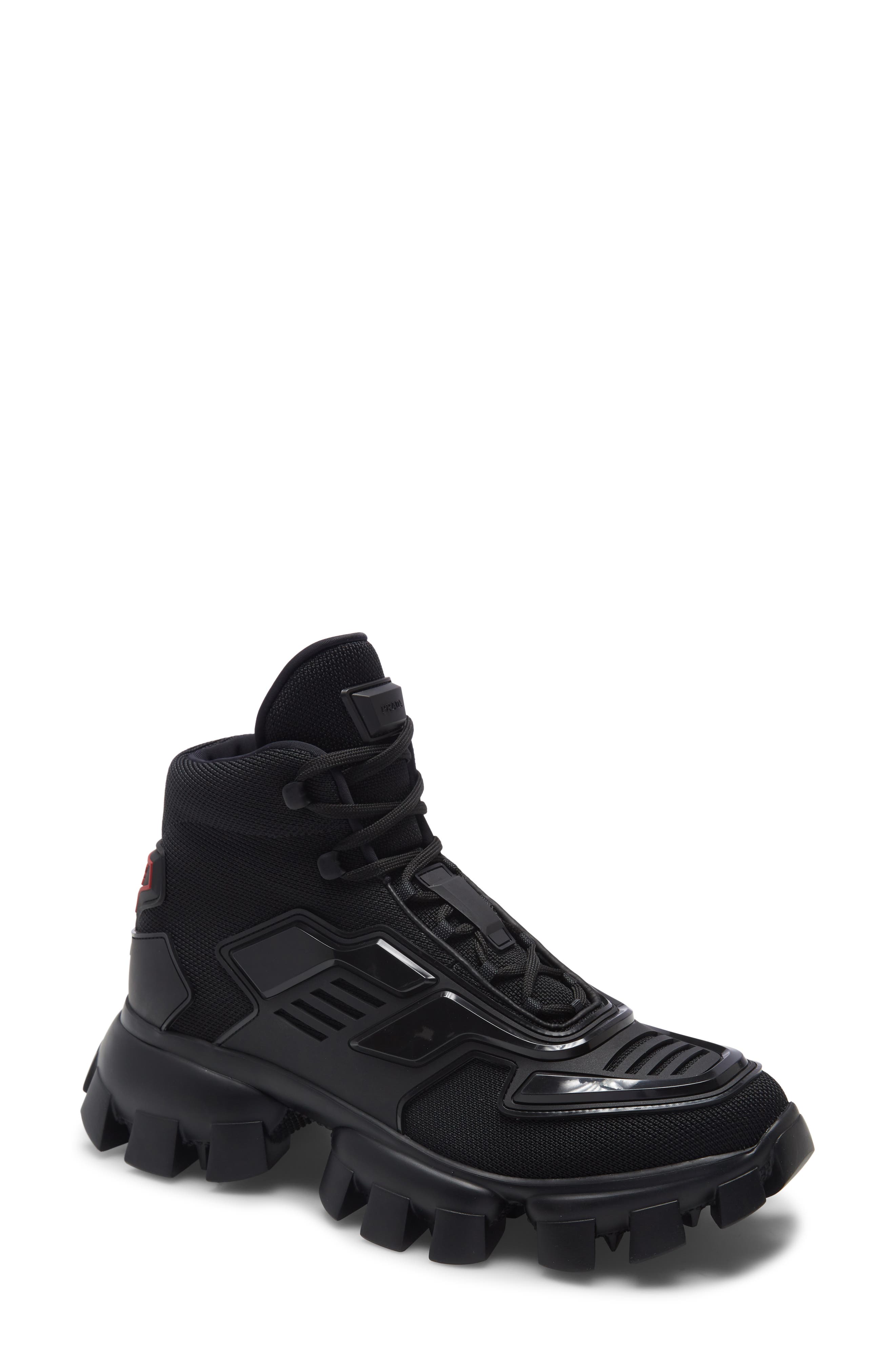 Prada Cloudbust Thunder High Top Sneaker, Main, color, 