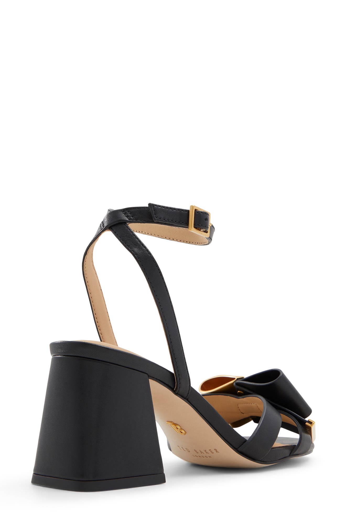 Ted Baker London Milly Bow Ankle Strap Sandal, Alternate, color, 