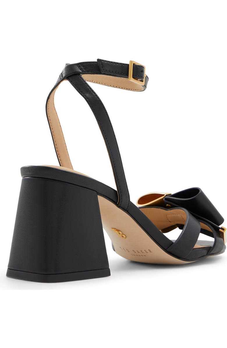 Ted Baker London Milly Bow Ankle Strap Sandal, Alternate, color,