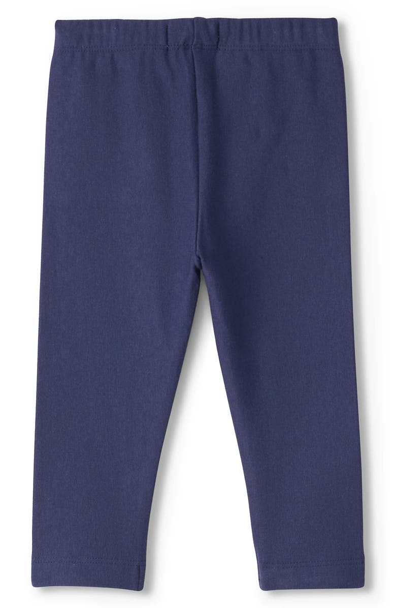 Hatley Cozy Stretch Cotton Leggings, Alternate, color, Blue