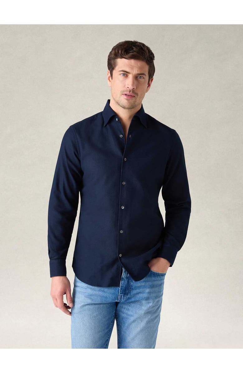 Robert Talbott Morgan Giro Inglese Shirt, Alternate, color, White