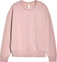 Zella Soft Luxe Boxy Crew Sweatshirt