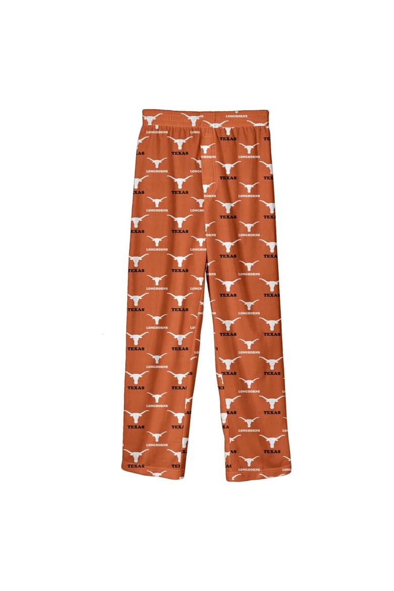 Youth Outerstuff Texas Orange Texas Longhorns All-Over Team Logo Pants, Main, color, Orange