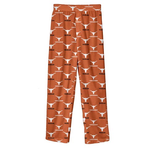 Youth Outerstuff Texas Orange Texas Longhorns All-Over Team Logo Pants