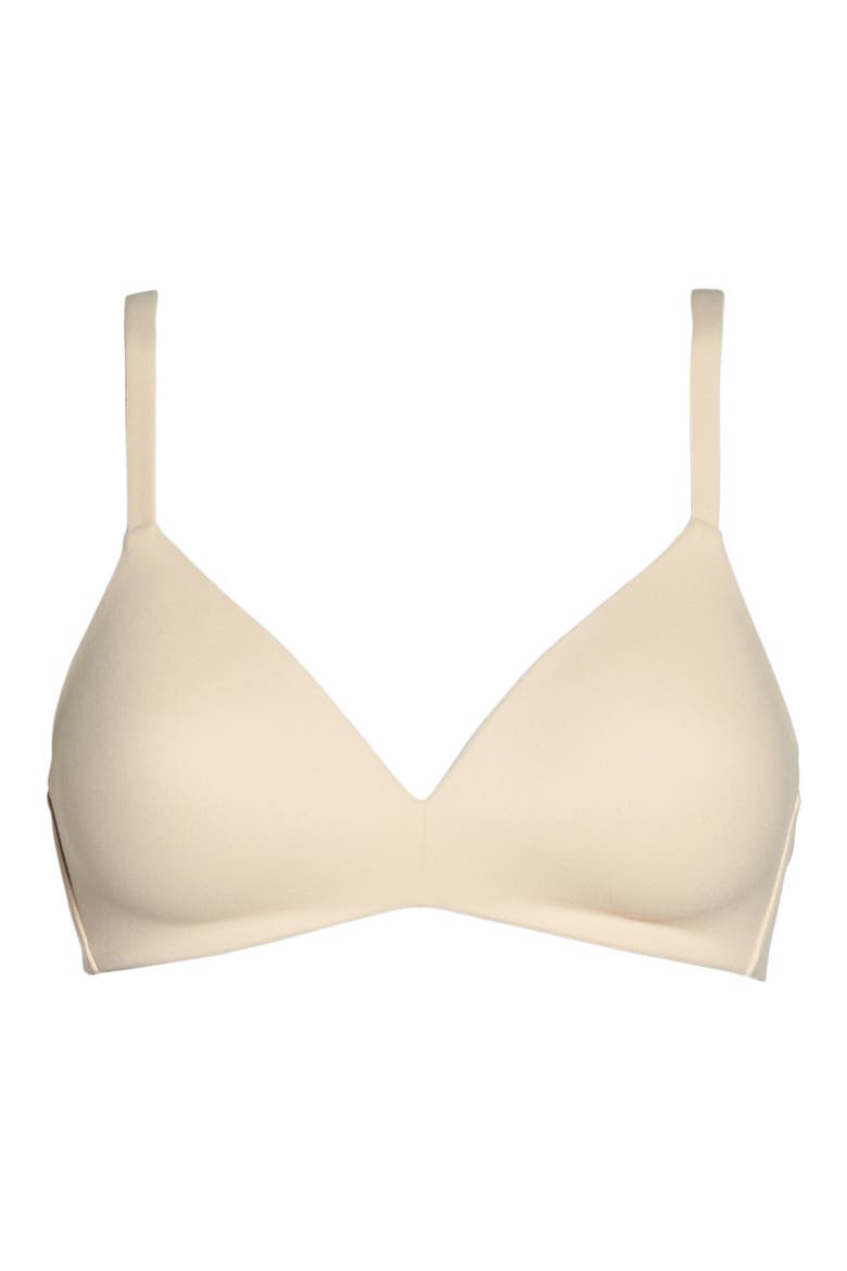 How Perfect Wire Free T-Shirt Bra, Alternate, color, NATURAL NUDE