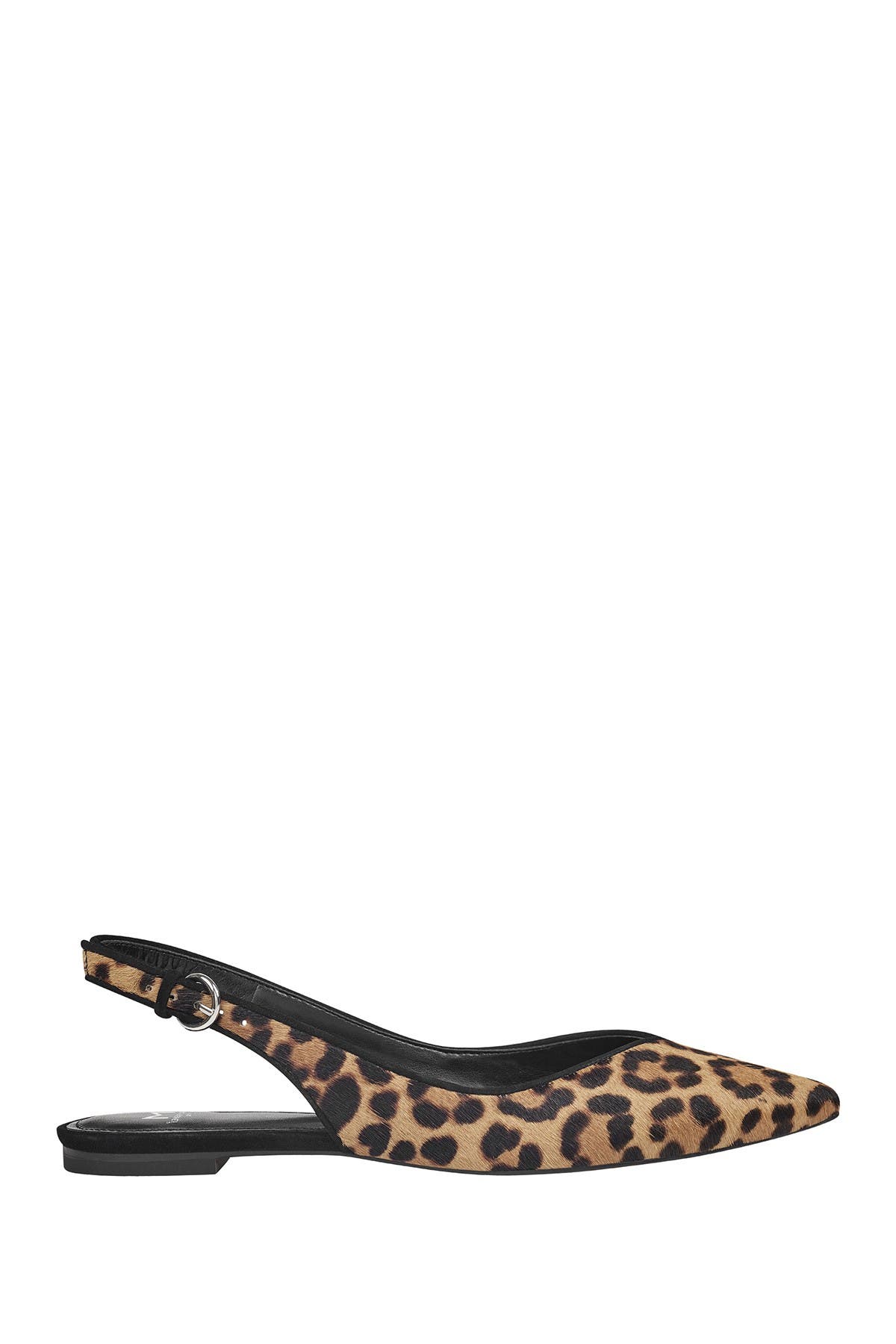 Marc Fisher LTD Samera Genuine Calf Hair Slingback Flat (Women ...