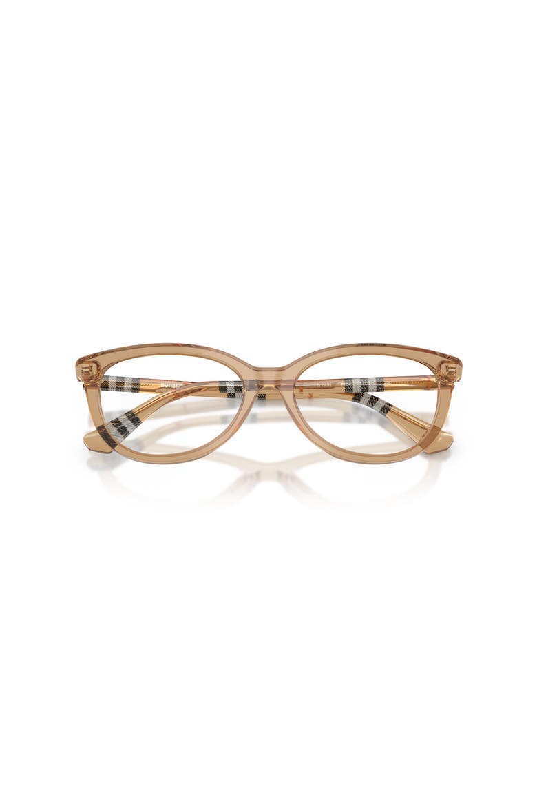52mm Cat Eye optical glasses, Alternate, color, Beige