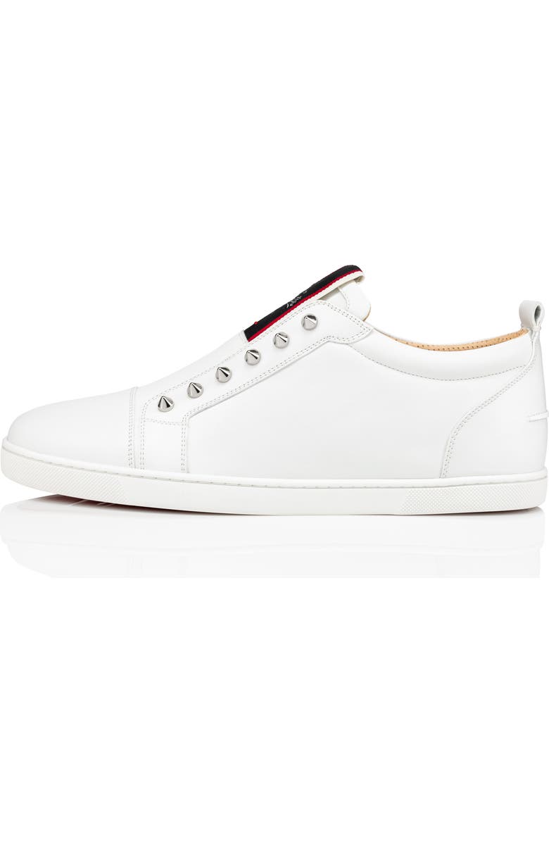 Christian Louboutin F.A.V Fique A Vontade Low Top Sneaker, Alternate, color, White