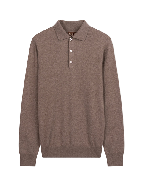 Timeless Cashmere Polo Sweater
