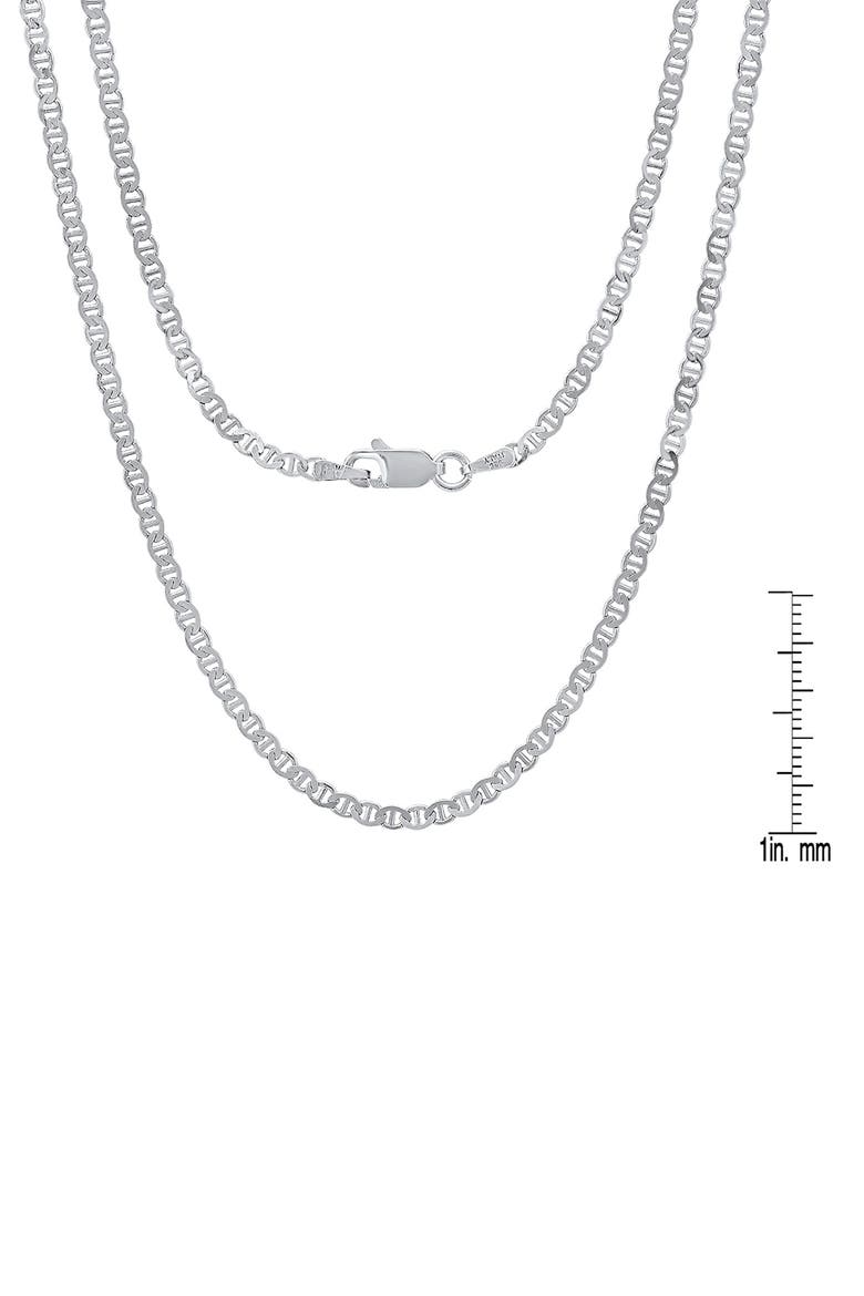 Sterling Silver Mariner Chain Necklace, Alternate, color, SILVER