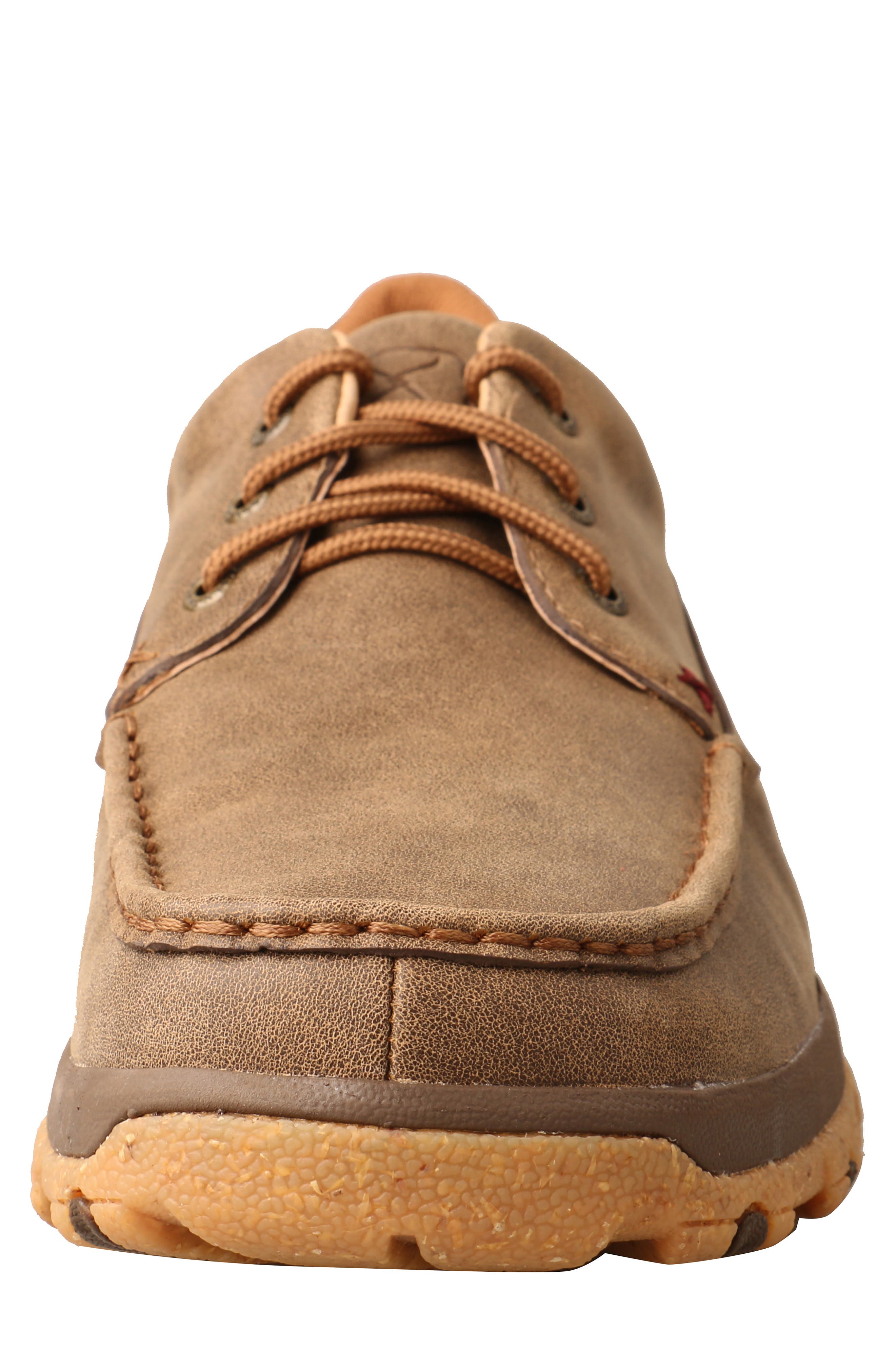 Twisted X Moc Toe Boat Shoe, Alternate, color, 