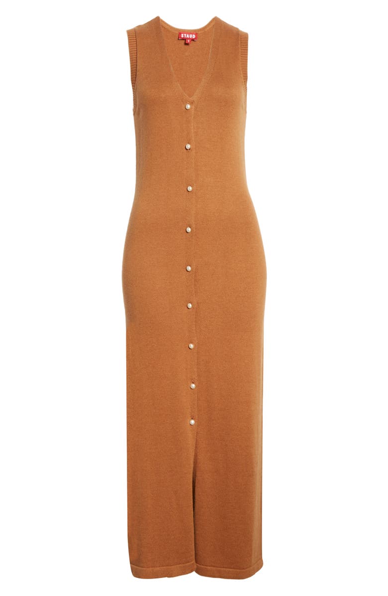 STAUD Bo Midi Sweater Dress, Alternate, color, 