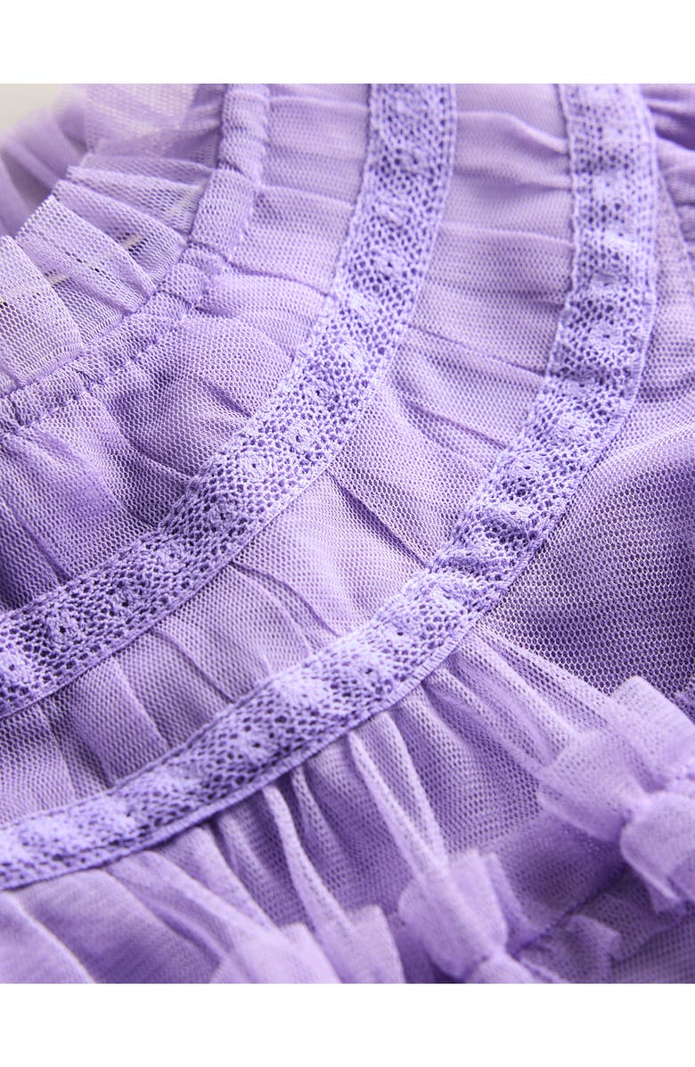 Mini Boden Kids' Winnie Tiered Tulle Dress, Alternate, color,