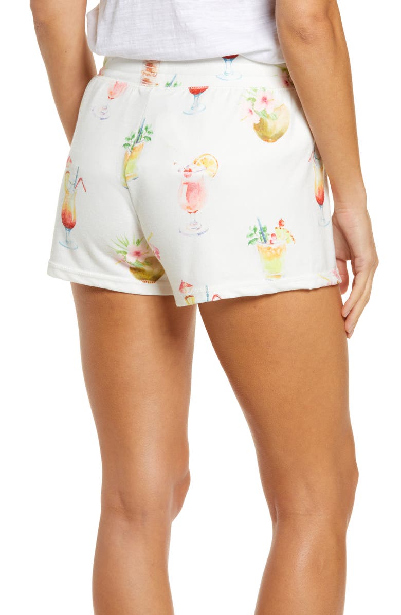 PJ Salvage Let's Get Tropical Pajama Shorts, Alternate, color,