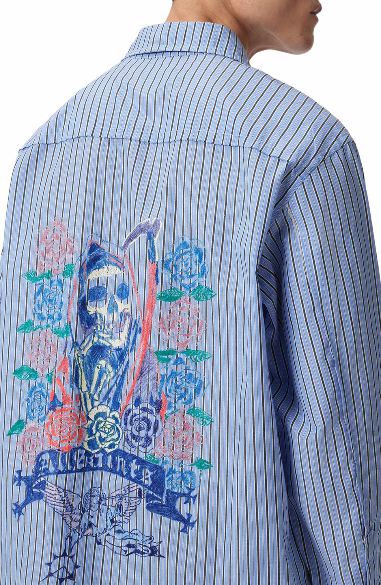 Norte Graphic Button-Up Shirt - image 2