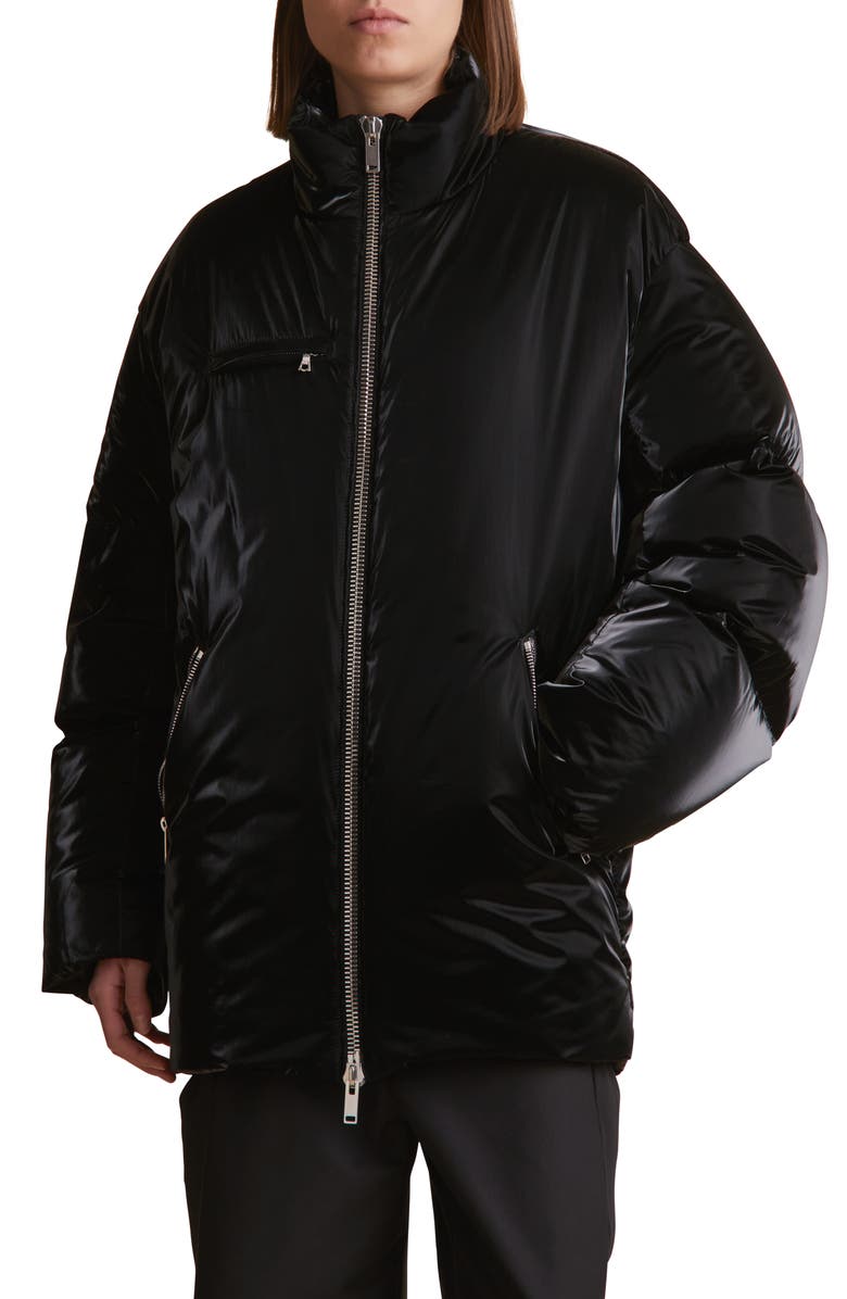 Khaite Gallo Liquid Puffer Jacket, Main, color,