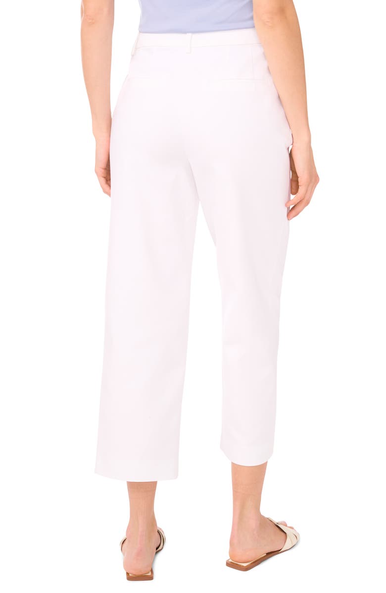 Halogen<sup>®</sup> High Waist Straight Leg Pants, Alternate, color, Bright White