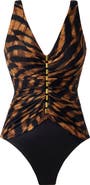 Miraclesuit® Raya de Safari One-Piece Swimsuit