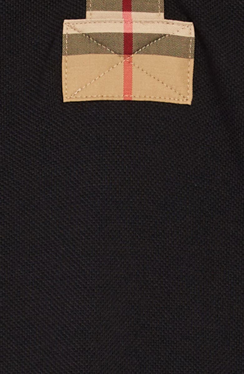 Burberry Sigrid Check Trim Dress, Alternate, color, 