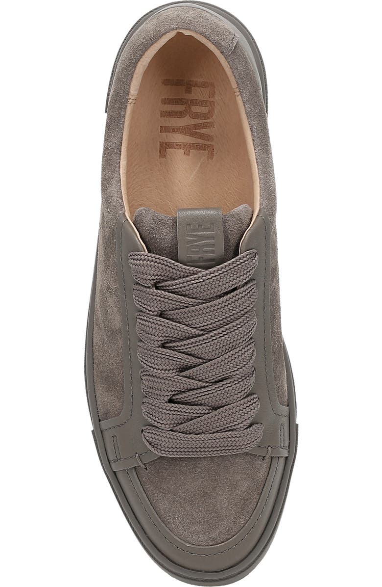 Frye Ivy Low Top Sneaker, Alternate, color, Steel