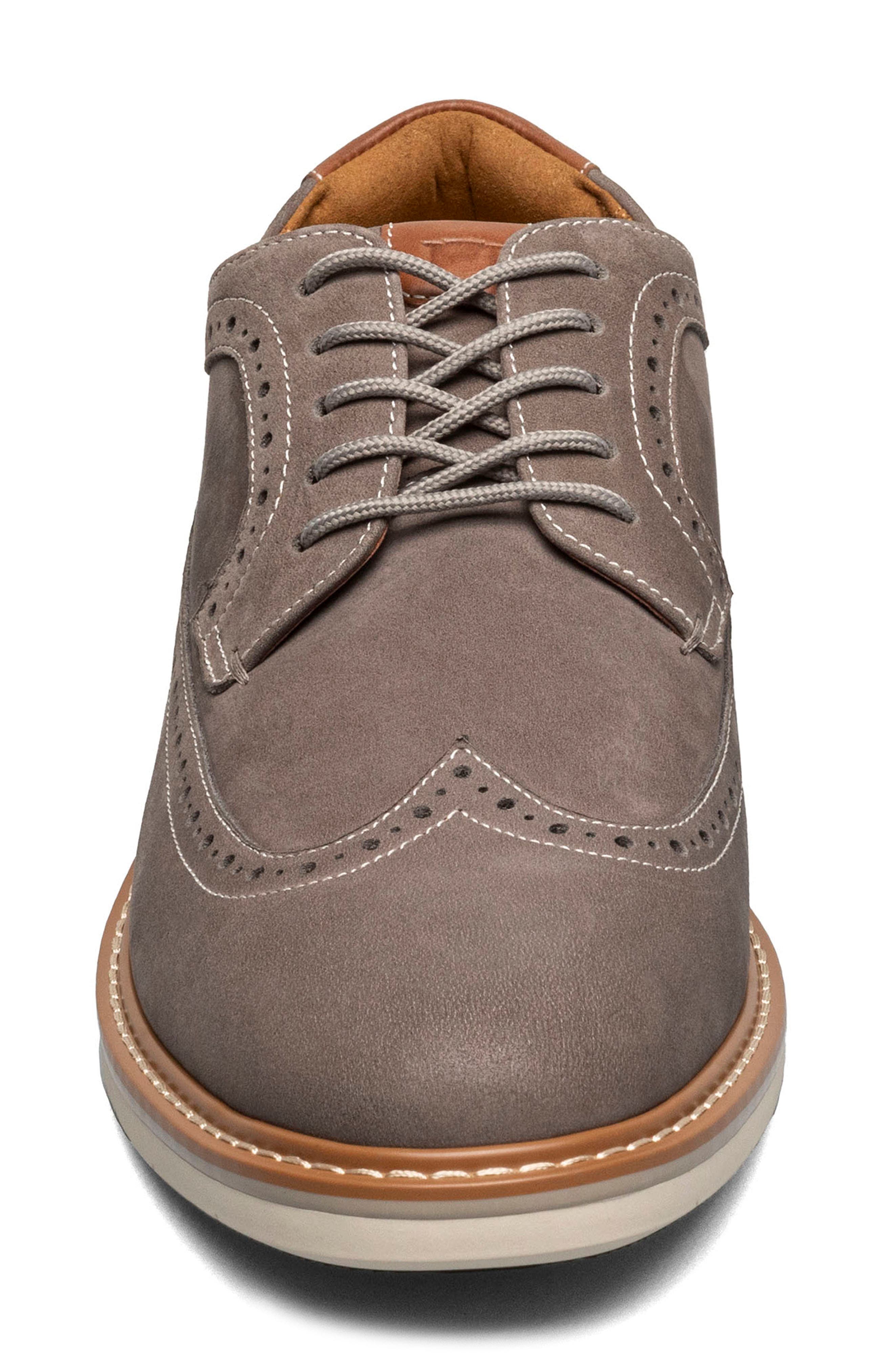 Florsheim Norwalk Wingtip Oxford, Alternate, color, Grey