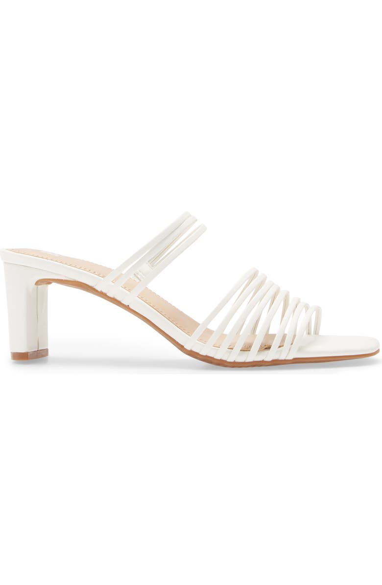 BP. Brittany Strappy Slide Sandal, Alternate, color, White Faux Leather
