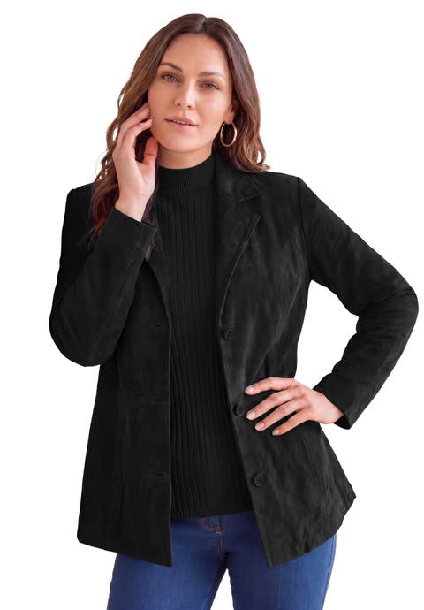 Suede Blazer