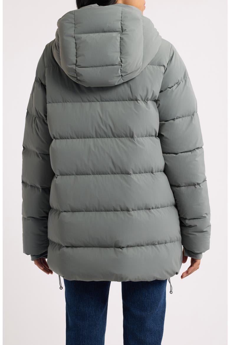 Amaze Puff 650 Fill Power Down Hooded Jacket, Alternate, color, SEDONA SAGE