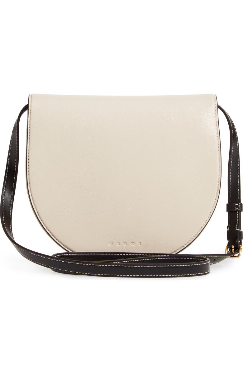 Marni Galet Leather Crossbody Bag, Alternate, color,