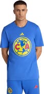adidas Men's adidas Blue Club America DNA Alphaskin T-Shirt
