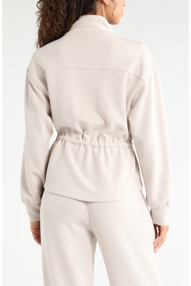 Soft Luxe Utility Jacket, Alternate, color, GREY PEBBLE