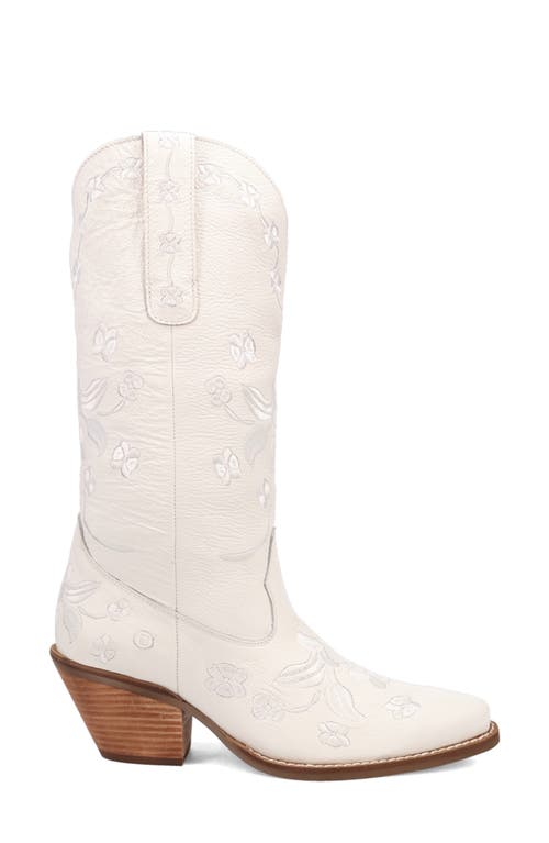 Dingo Love Bug Western Boot In White
