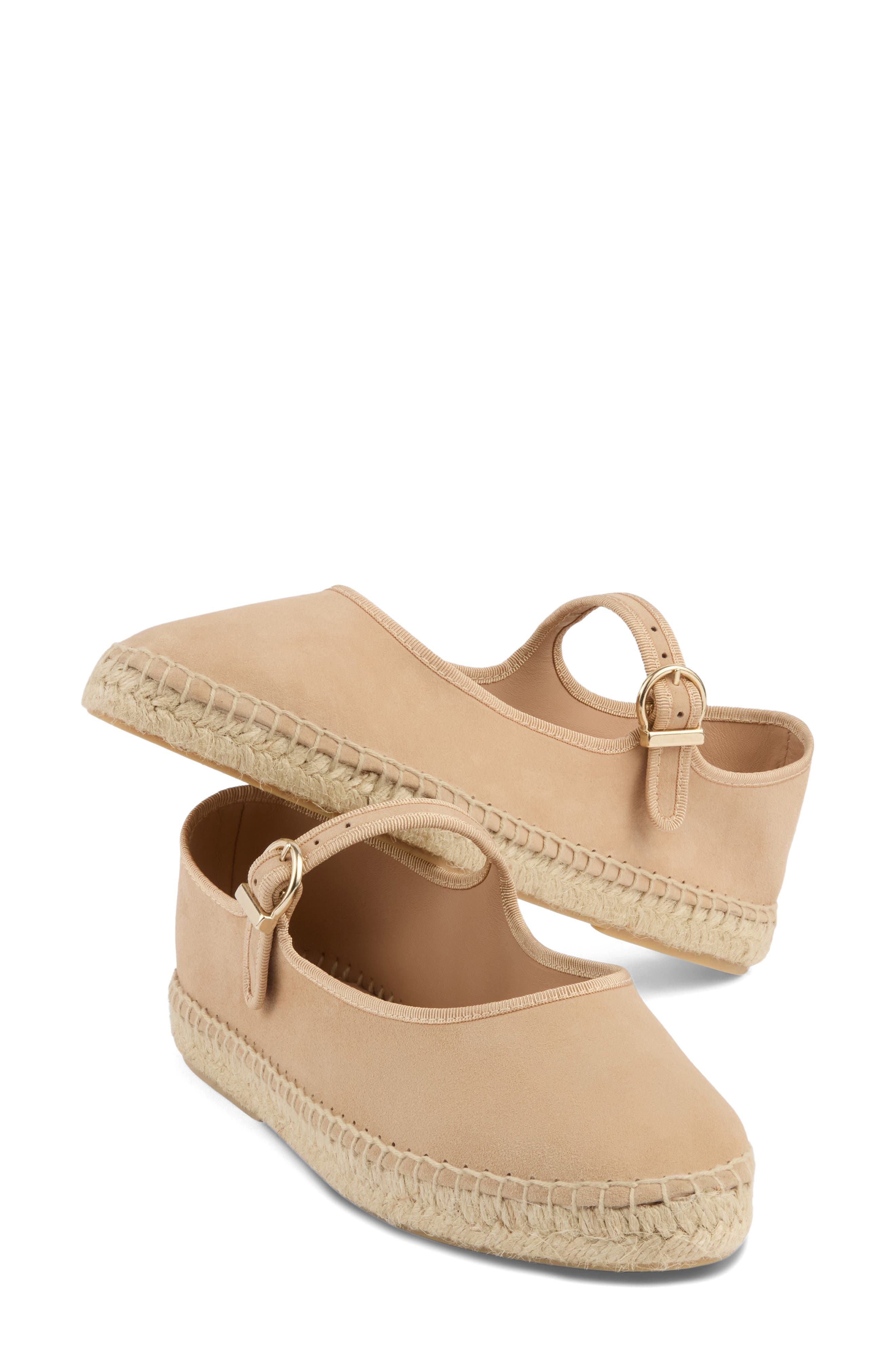 LK Bennett Emmie Mary Jane Espadrille, Alternate, color, Trench
