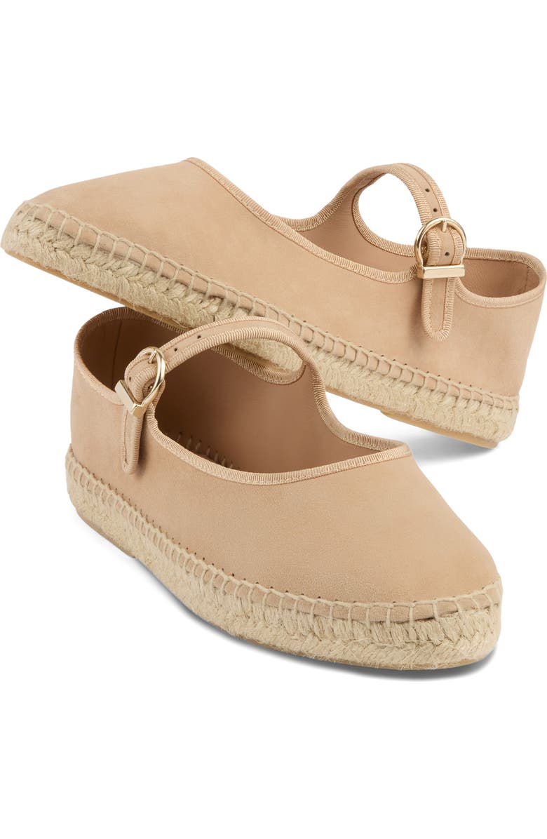LK Bennett Emmie Mary Jane Espadrille, Alternate, color, Trench