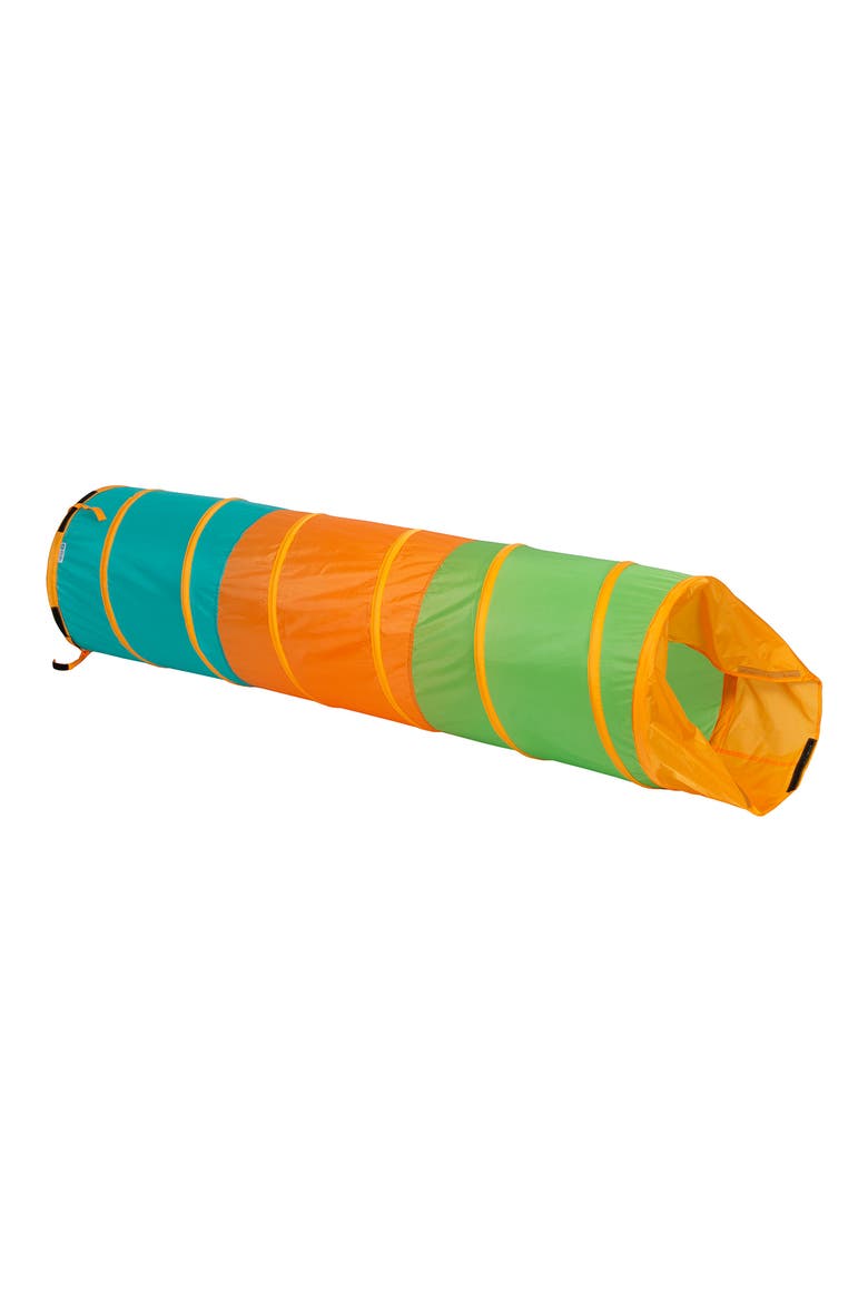Kids' Find Me Collapsible Play Tunnel, Alternate, color, ORANGE MULTI