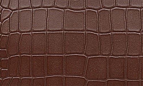 Radley Liverpool Street Croc Embossed Crossbody Bag In Brown