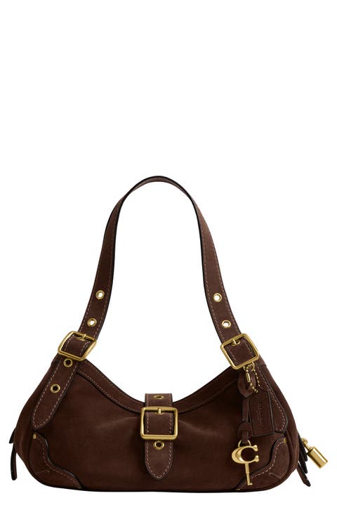 Drifter 31 Suede Shoulder Bag