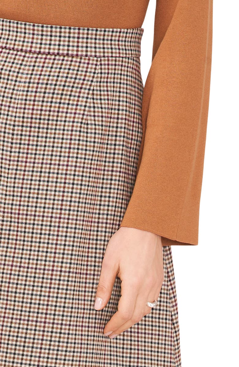 Halogen<sup>®</sup> Check A-Line Skirt, Alternate, color,