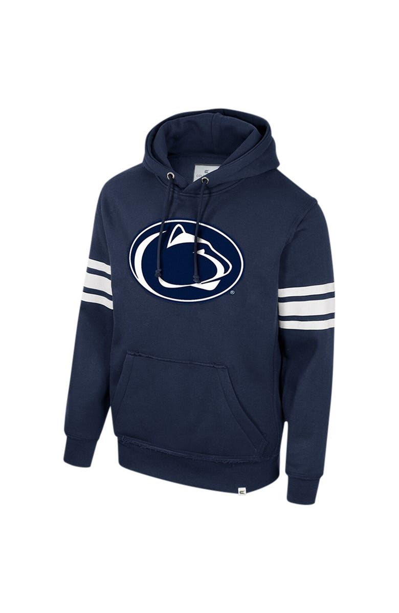 COLOSSEUM Men's Colosseum Navy Penn State Nittany Lions Saluting Pullover Hoodie, Alternate, color, Navy