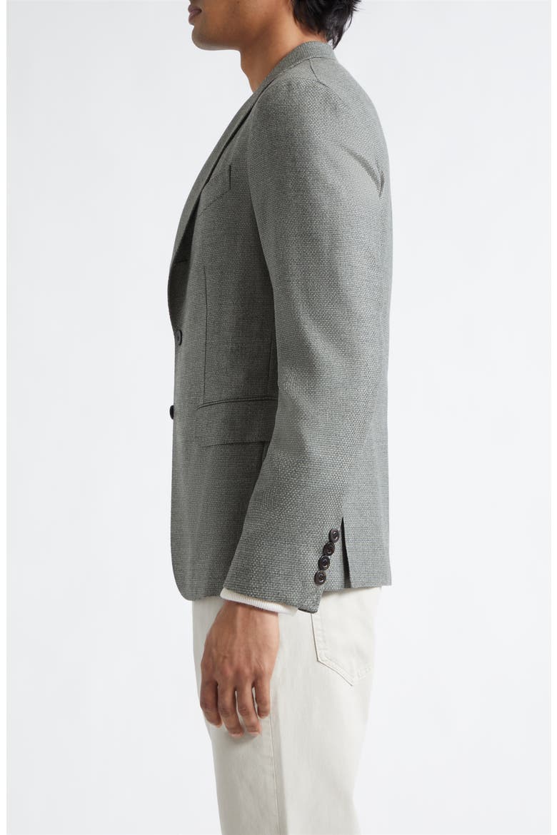 Dover Hopsack Virgin Wool Blazer, Alternate, color, SAGE GREEN