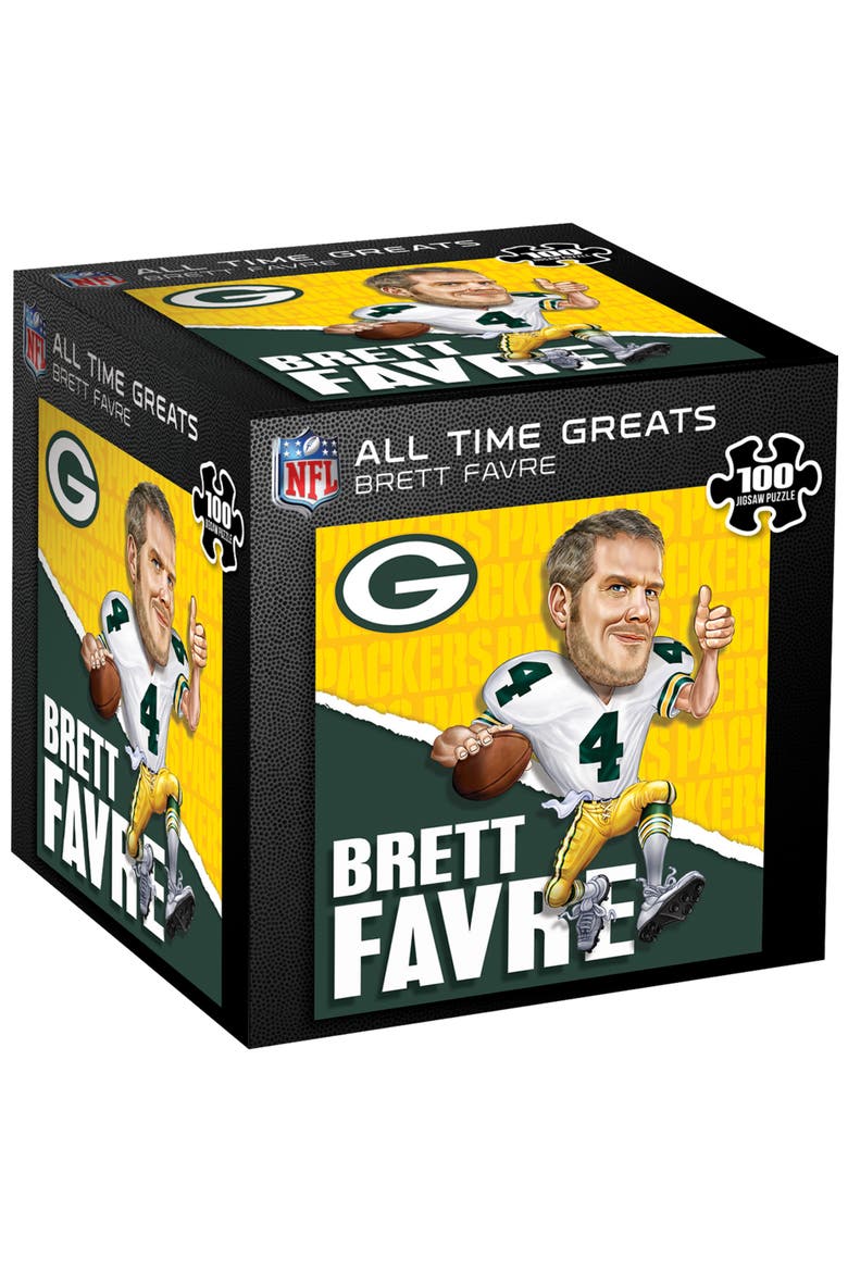 Packers Brett Favre 100 Piece Puzzle, Main, color, Multicolor