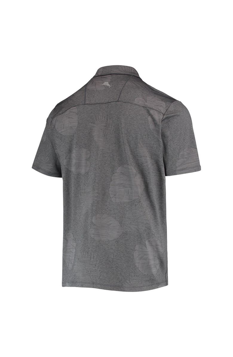 Tommy Bahama Men's Tommy Bahama Charcoal Colorado Rockies Palm Coast Delray Fond IslandZone Allover Polo, Alternate, color, Charcoal