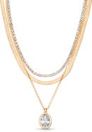Ettika Divine Cubic Zirconia Layered Necklace
