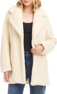 Karen Kane Faux Shearling Coat