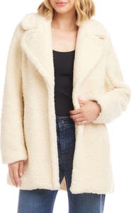 Karen Kane Faux Shearling Coat